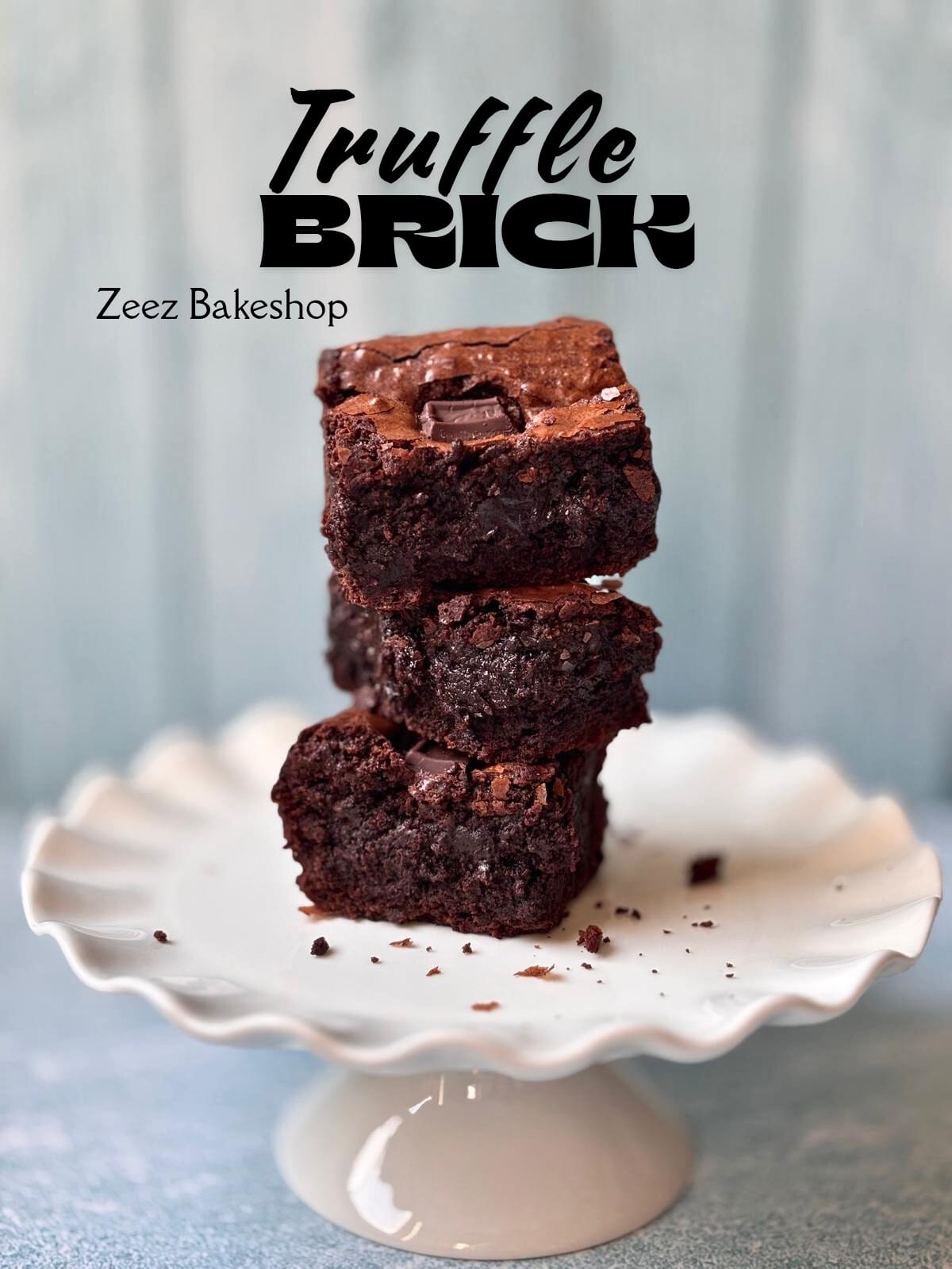 Truffle Brick Brownies